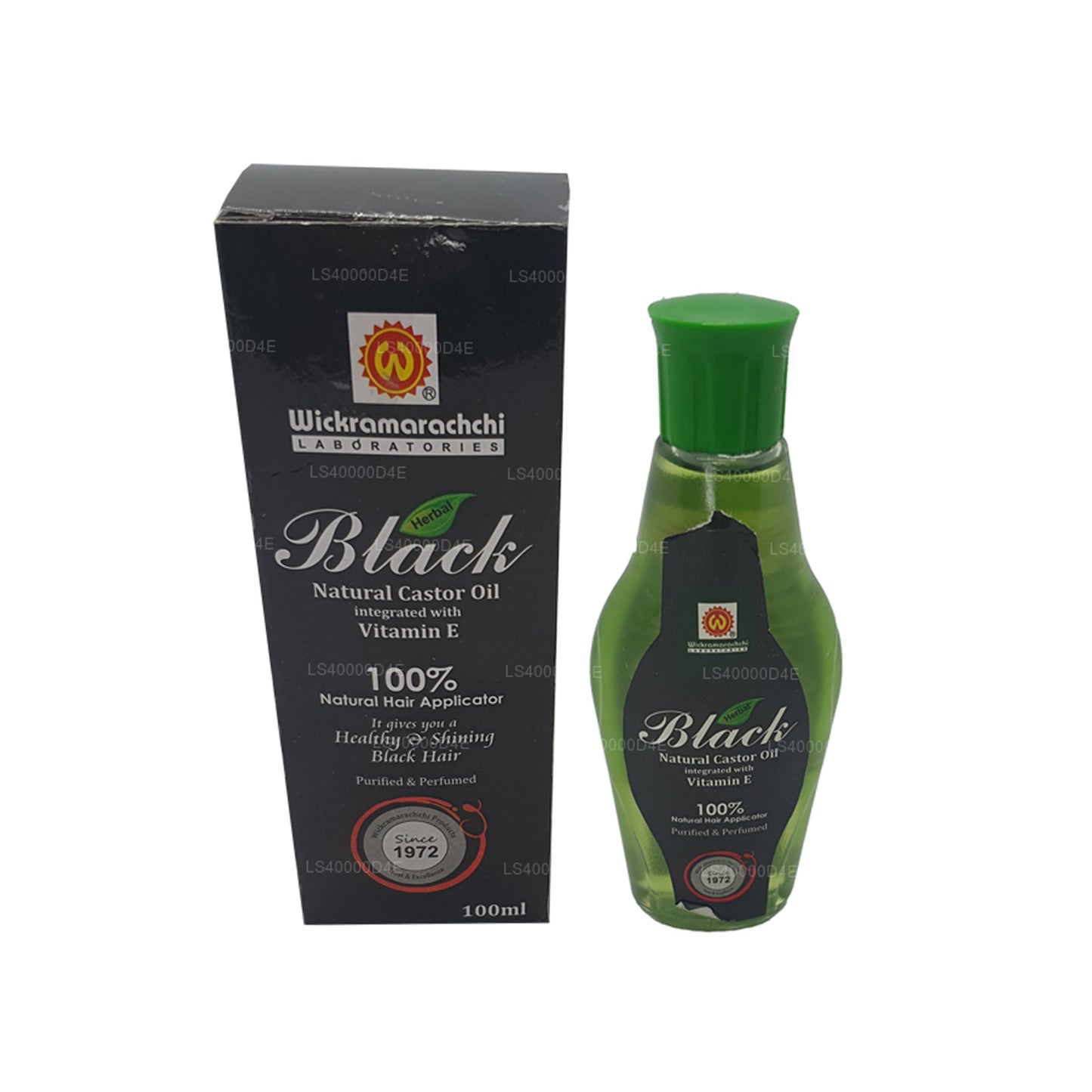Olio per capelli neri Wickramarachchi Labs (100 ml)