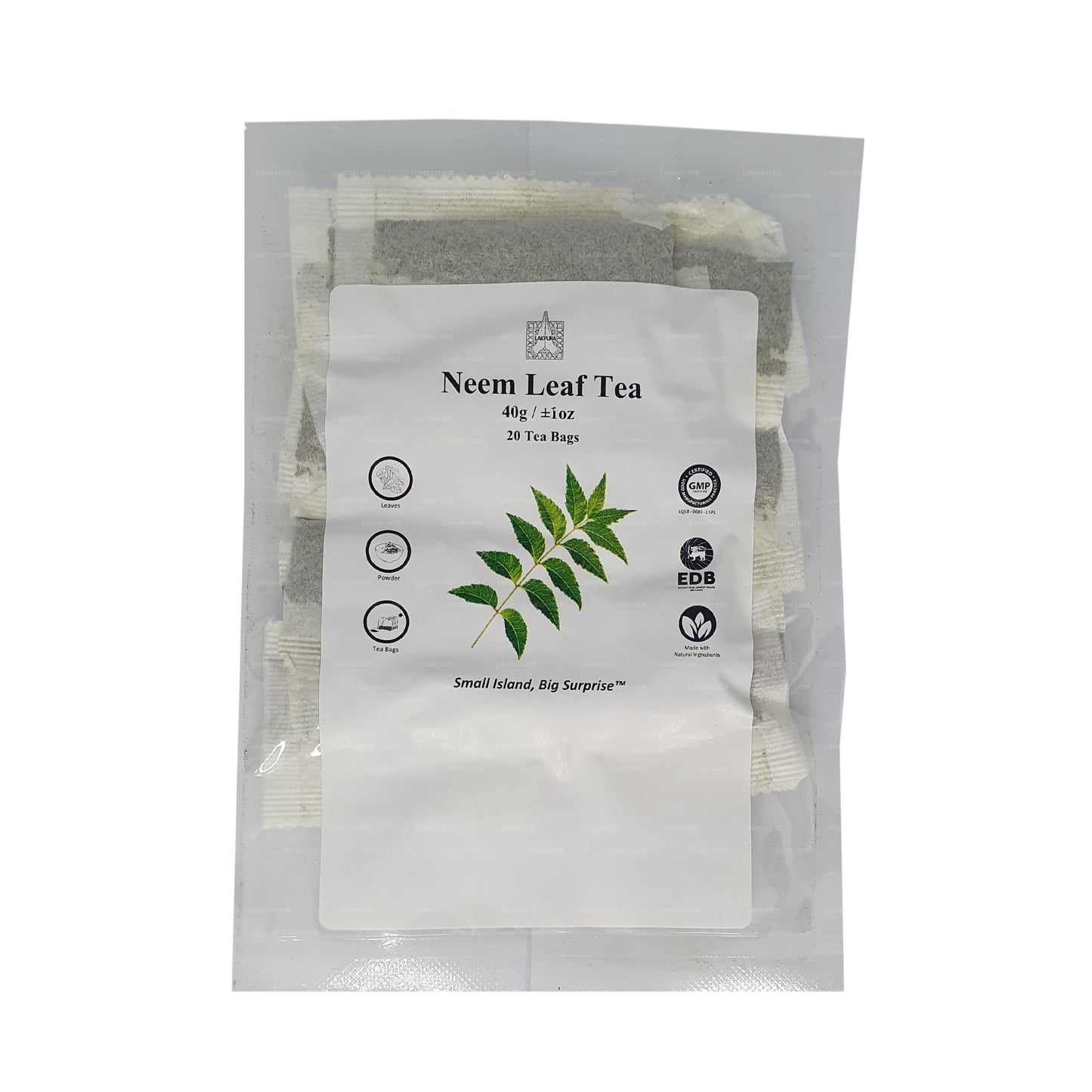 Lakpura Neem Leaf Tea (40g) 20 Tea Bags