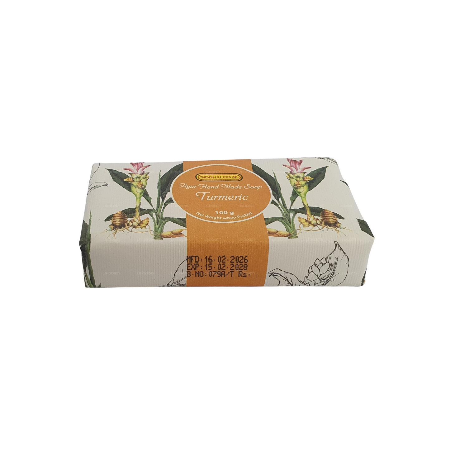 Sapone artigianale Siddhalepa - Curcuma (100 g)
