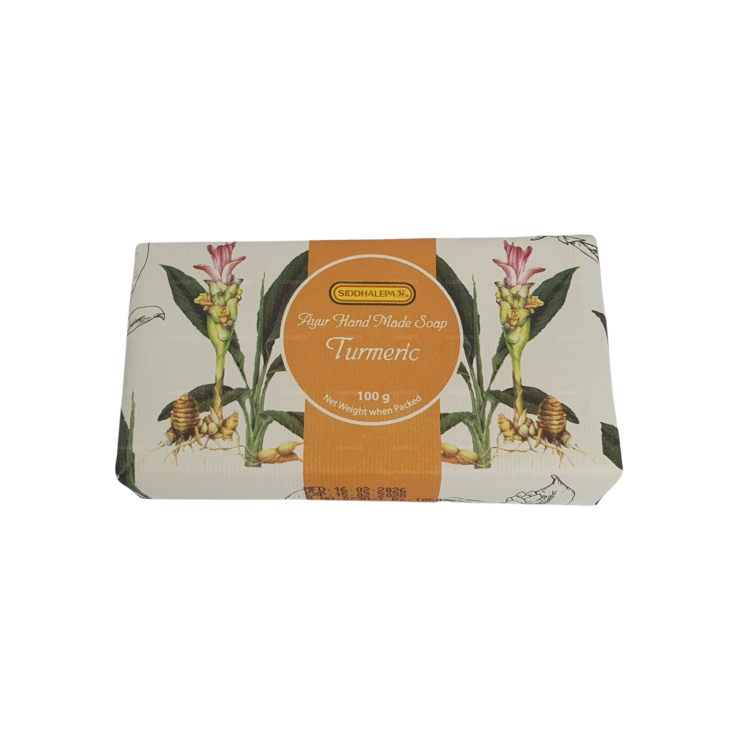 Sapone artigianale Siddhalepa - Curcuma (100 g)