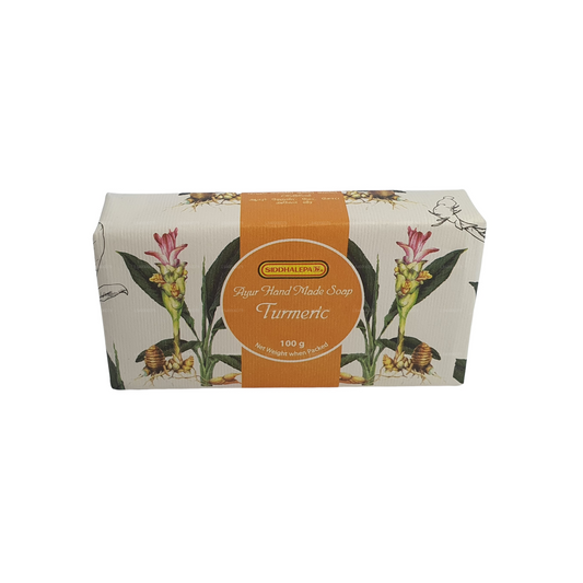 Sapone artigianale Siddhalepa - Curcuma (100 g)