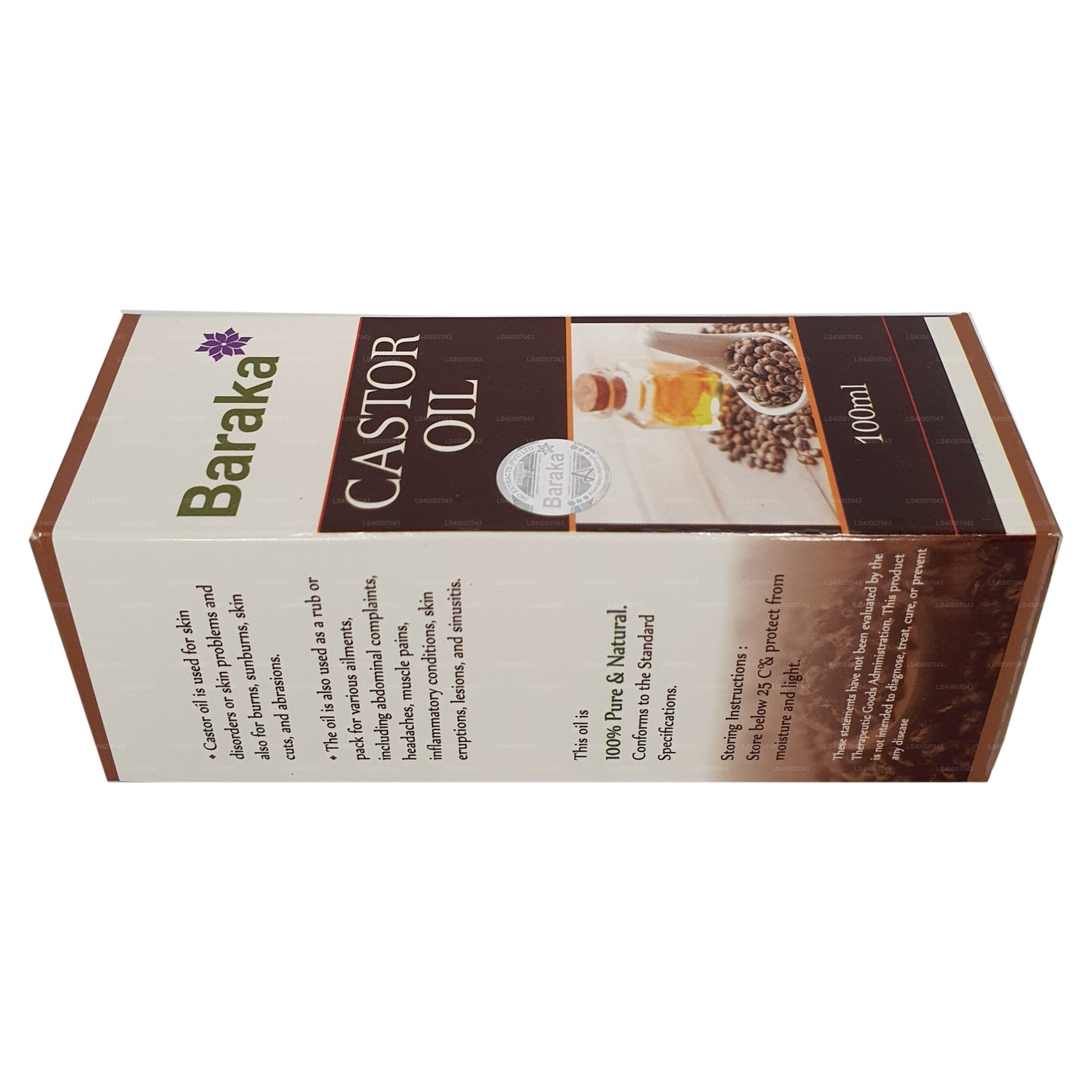 Baraka Castor Oil (100ml)