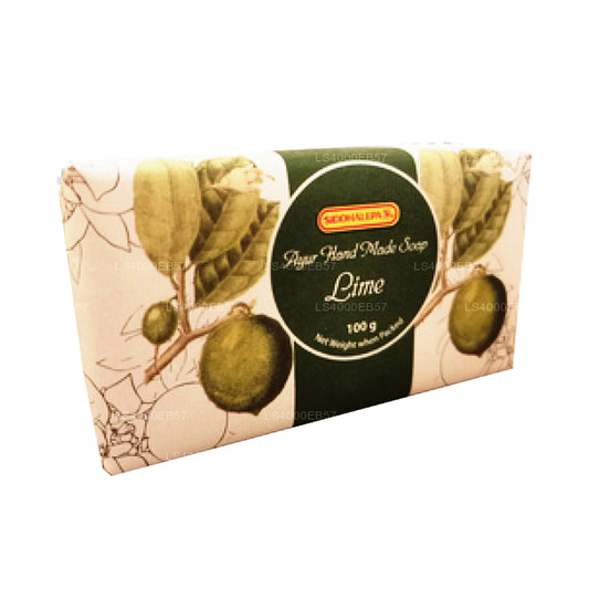 Siddhalepa Hand Made Soap - Lime (100g)
