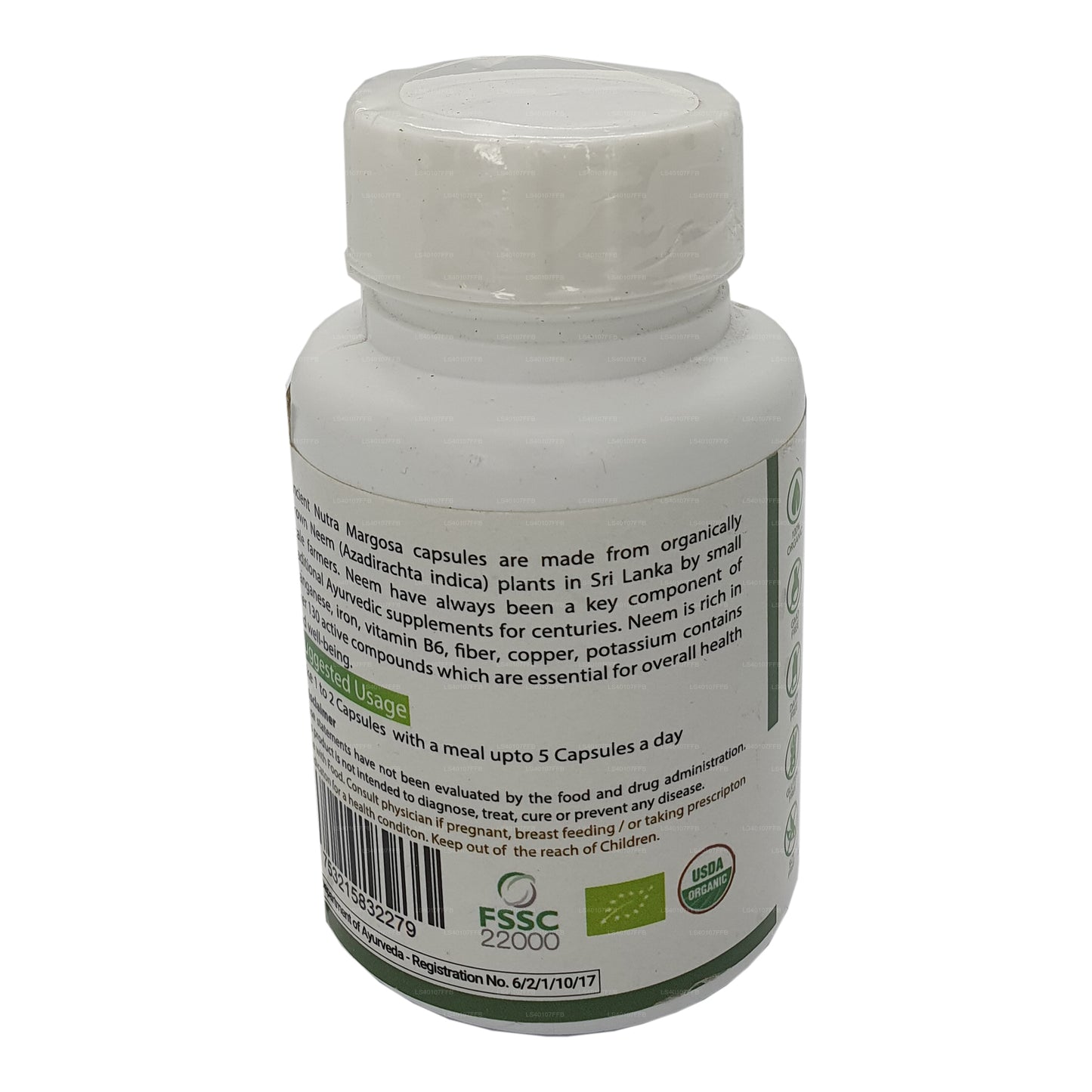 Ancient Nutra Margosa (60 Capsules)