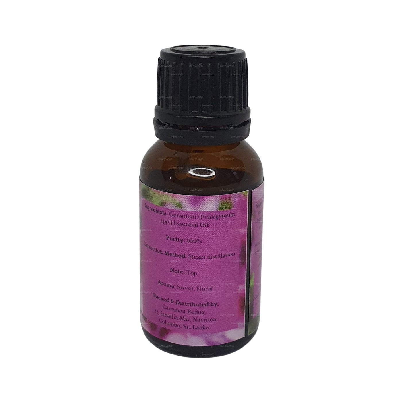 Olio essenziale di geranio Lakpura (15 ml)