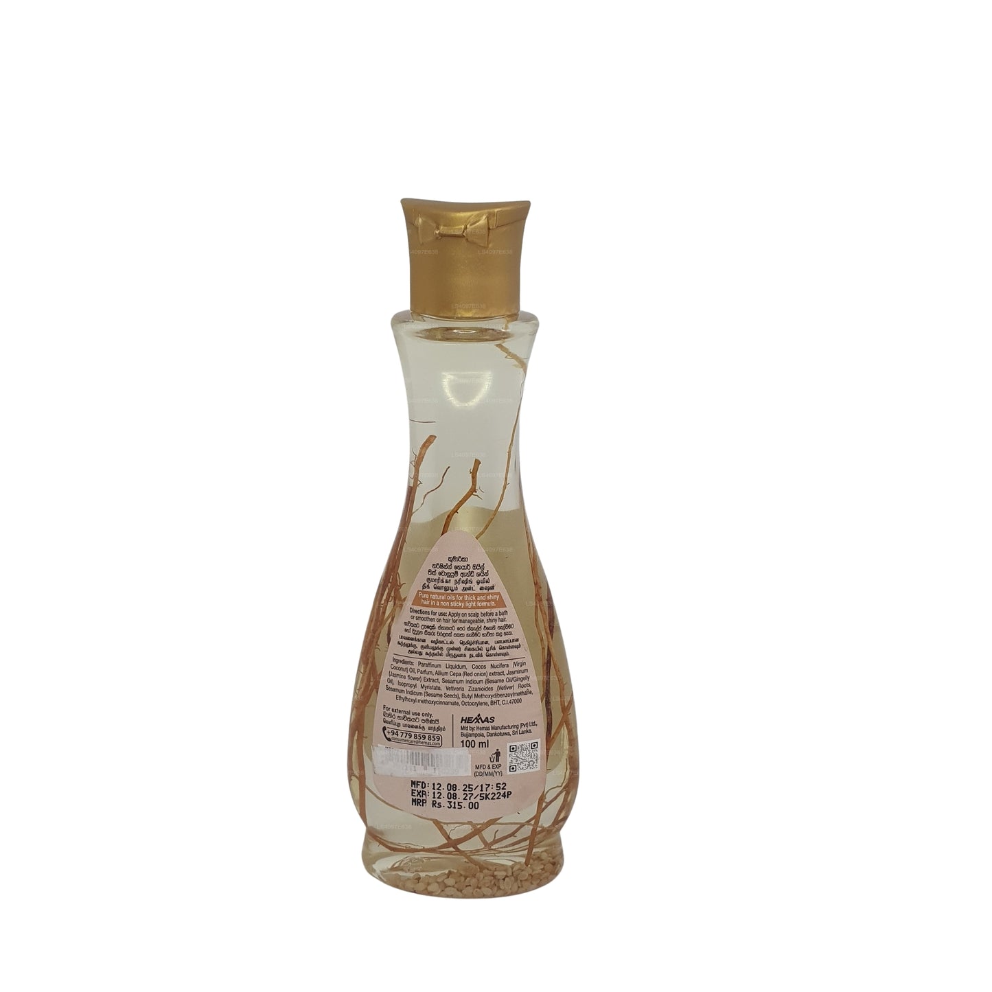 Olio nutriente per capelli Kumarika «Hair Thinning Control» (100 ml)