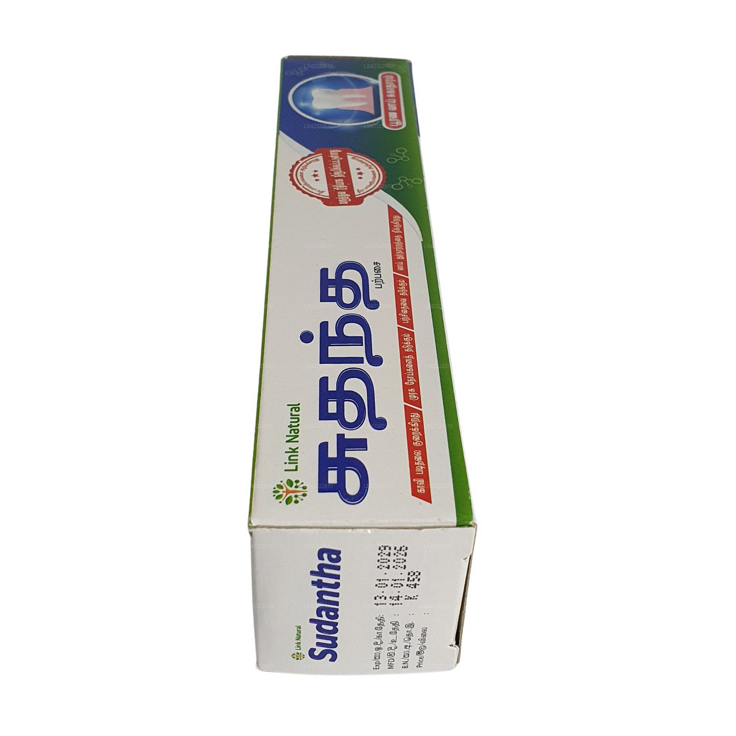 Dentifricio a base di erbe Link Sudantha