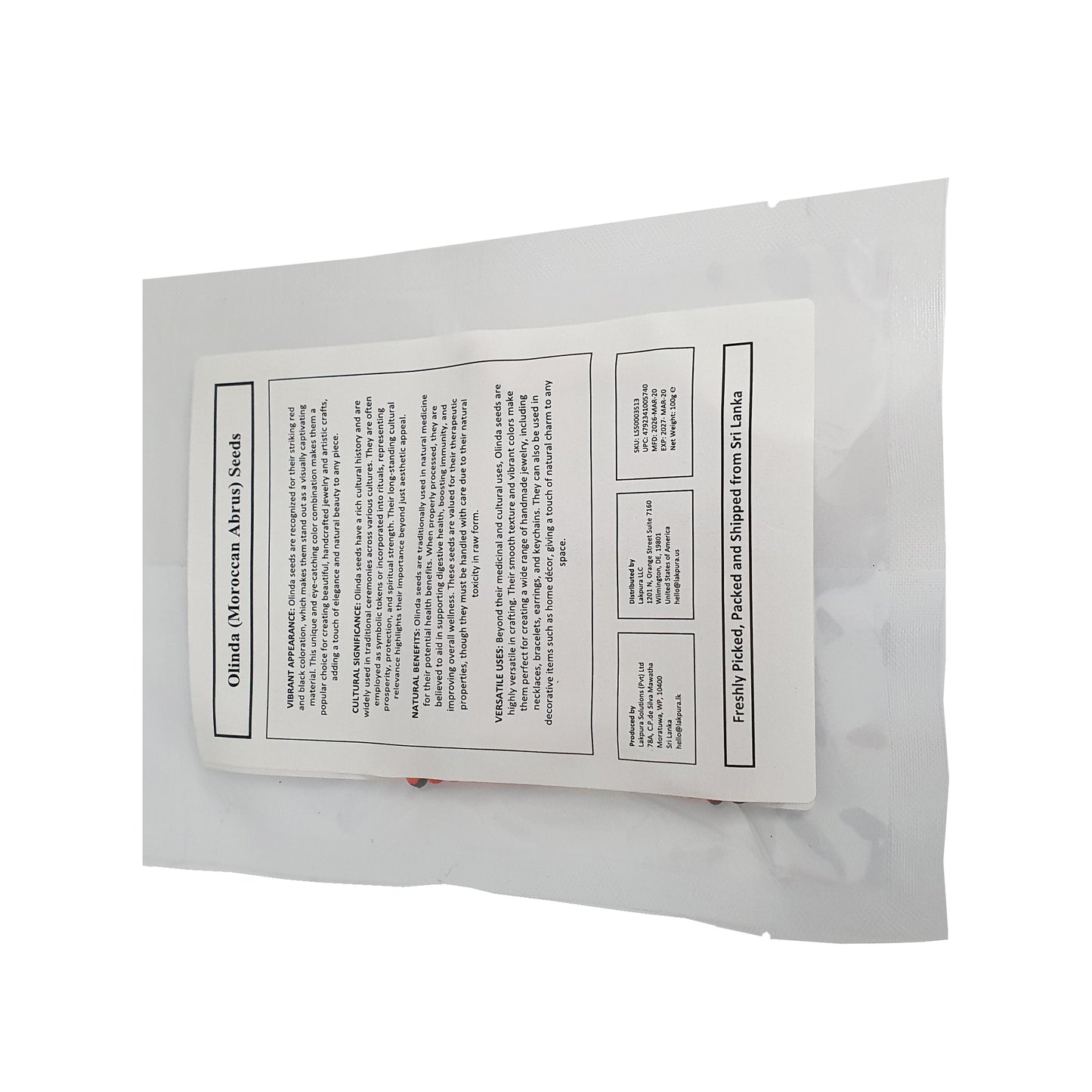 Semi di Lakpura® Olinda (Abrus marocchino)