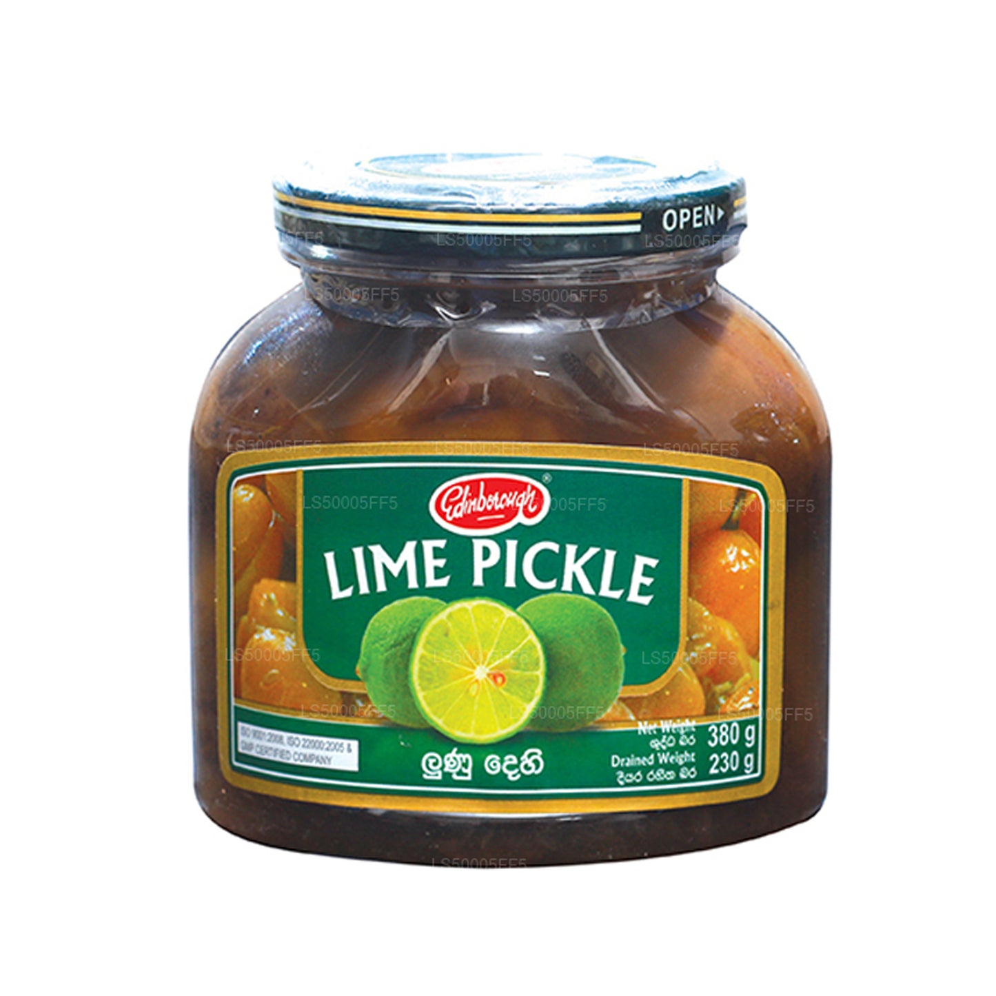 Sottaceto al lime Edinborough (380g)
