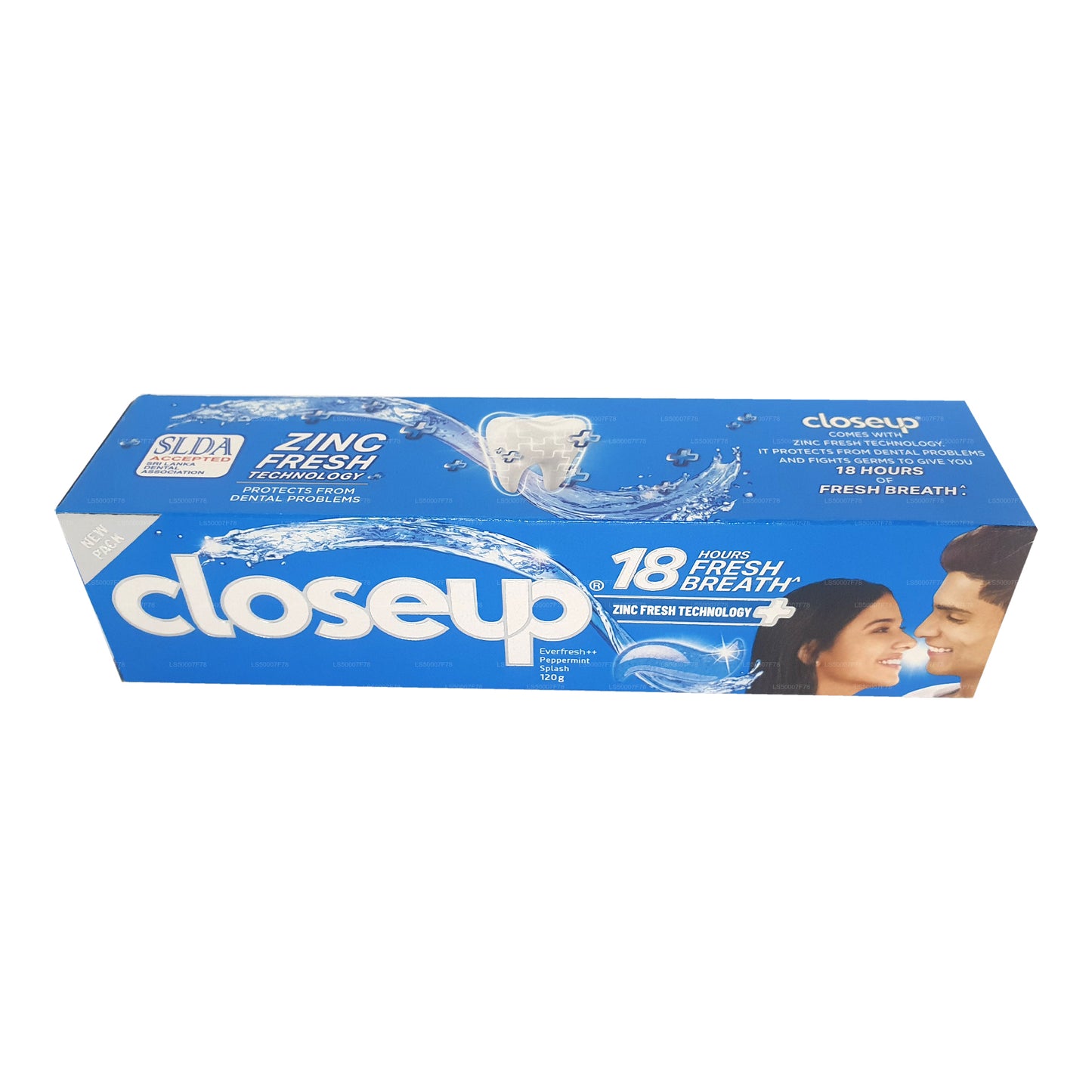 Gel Close Up Act Ppmnt Splash (120g)