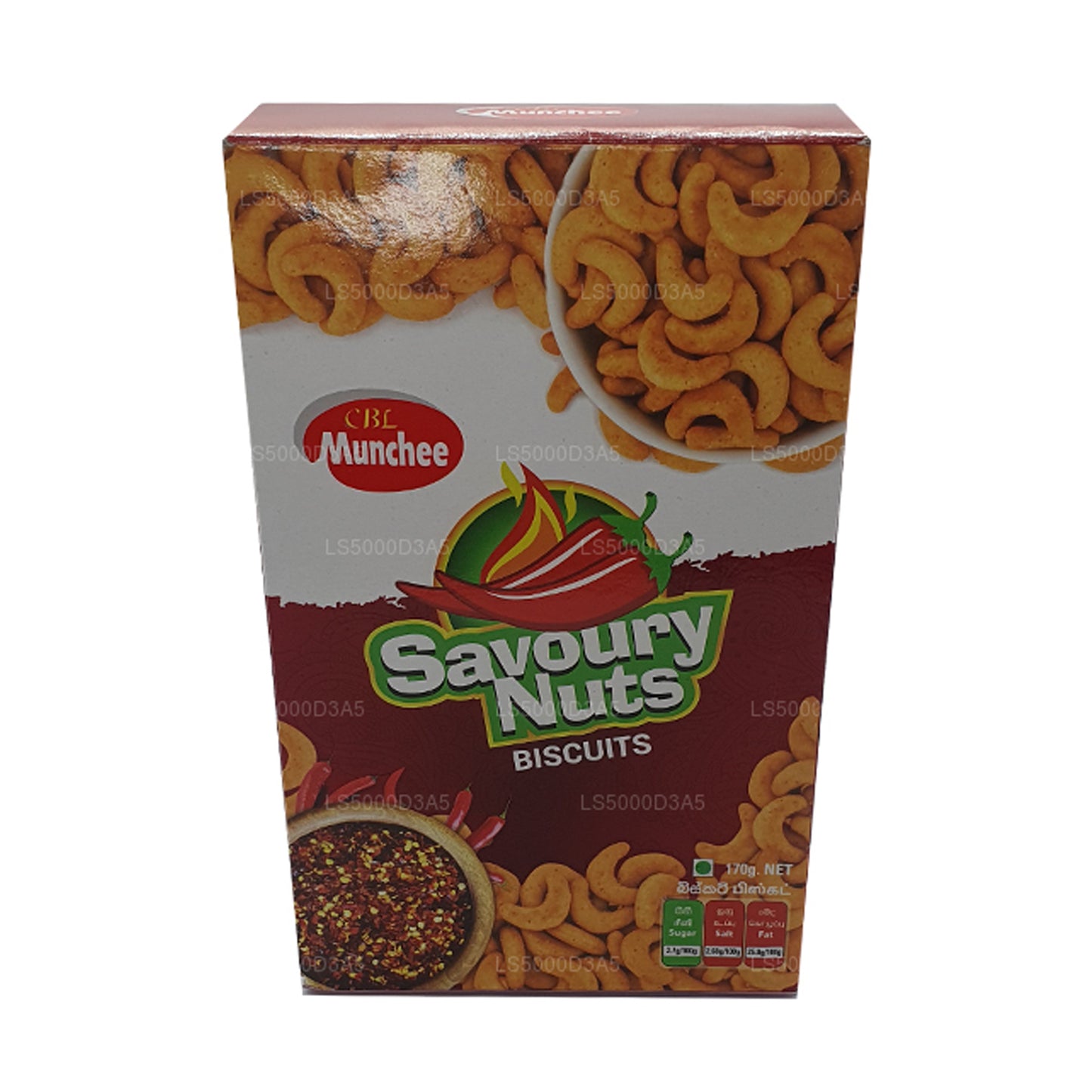 Munchee Biscuit Savoury Nuts (170g)