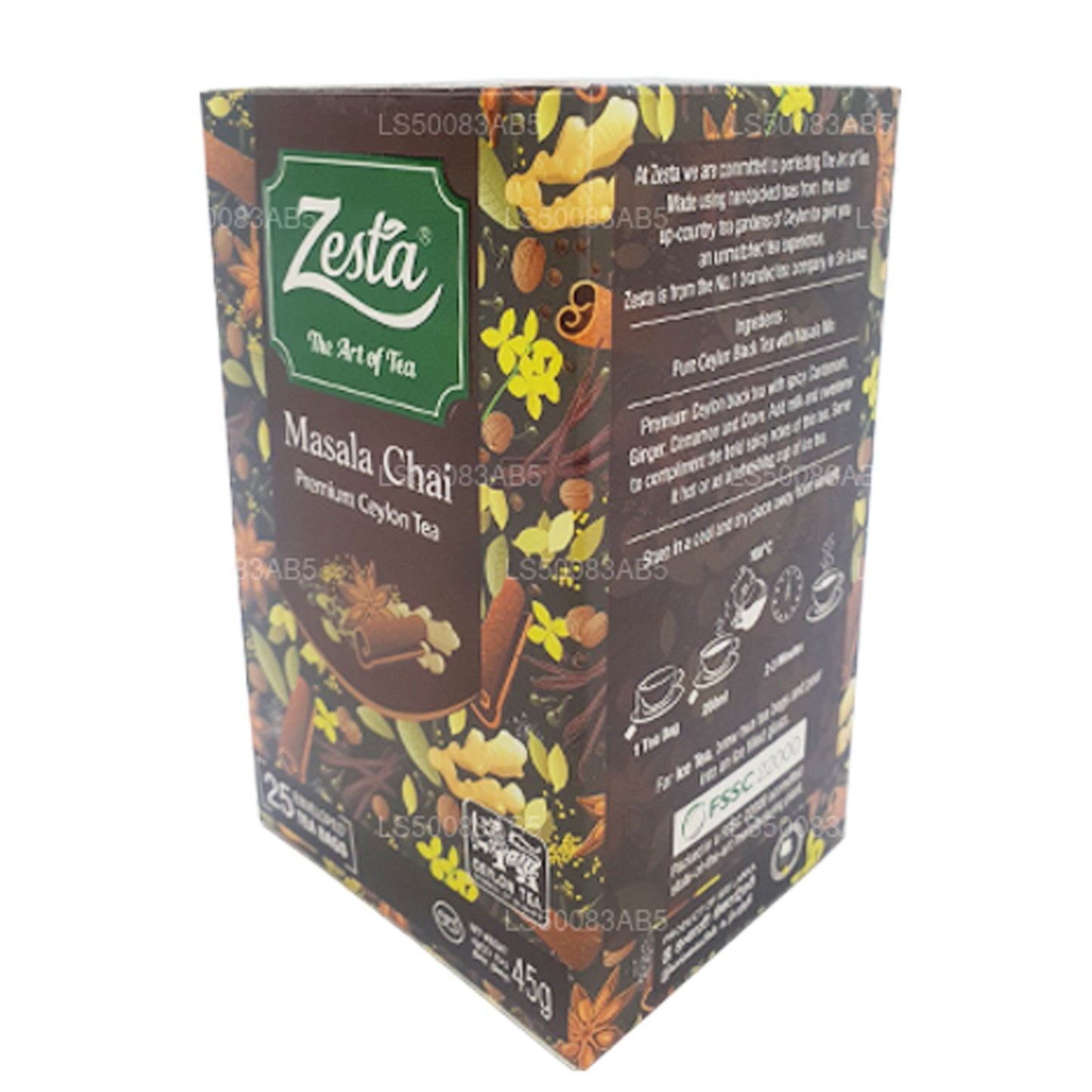 Zesta Masala Chai (45g) 25 Tea Bags
