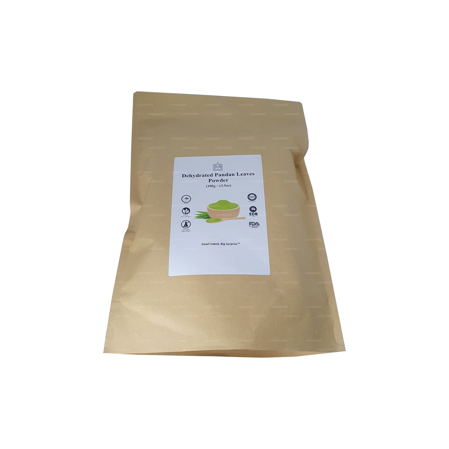 Lakpura® Dehydrated Pandan (Rampe) Leaves Powder