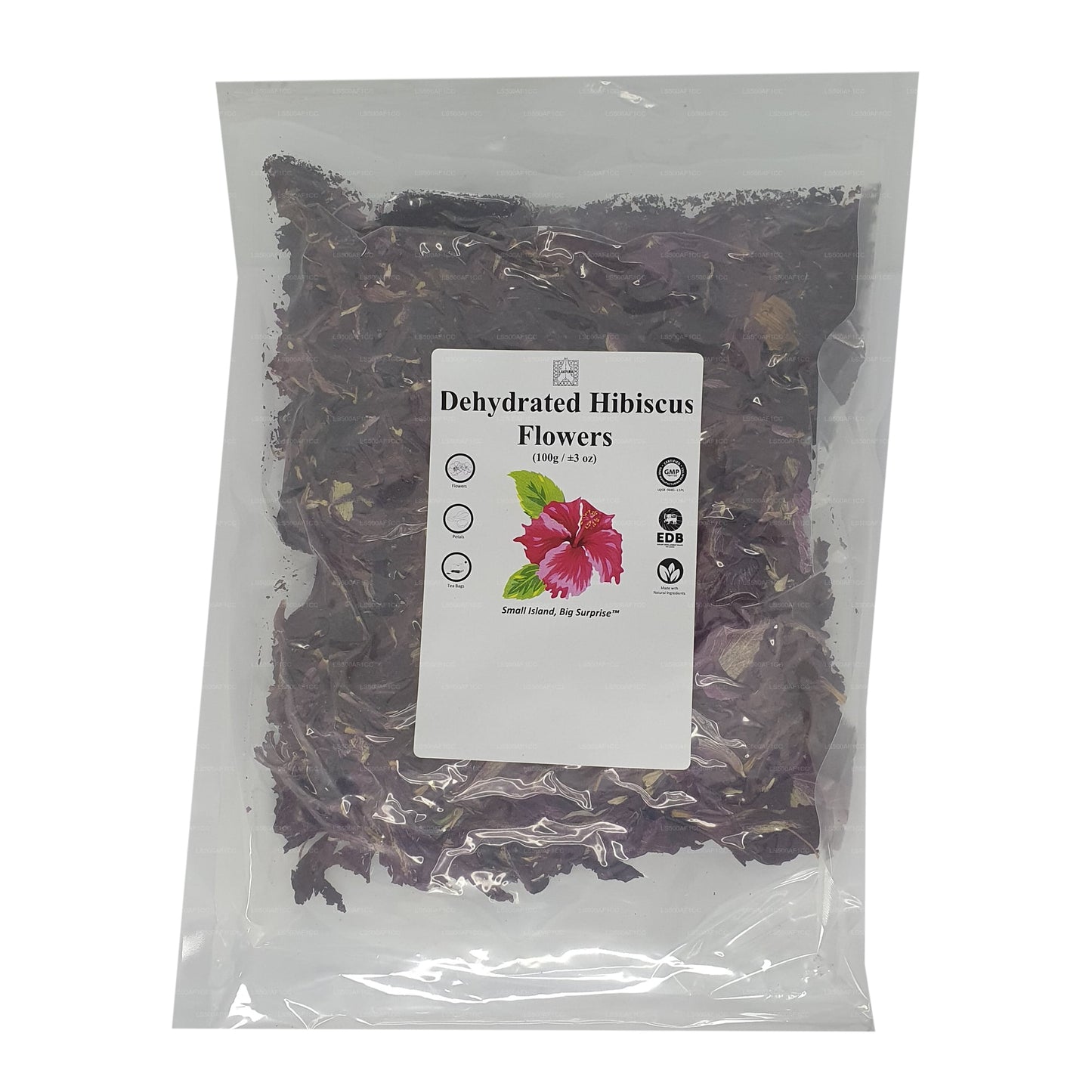 Fiori di Ibisco Rosa (Wada Mal) disidratati Lakpura®