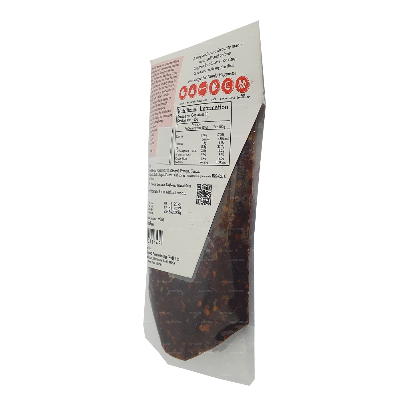 Pasta cinese al peperoncino MA's Kitchen (150g)