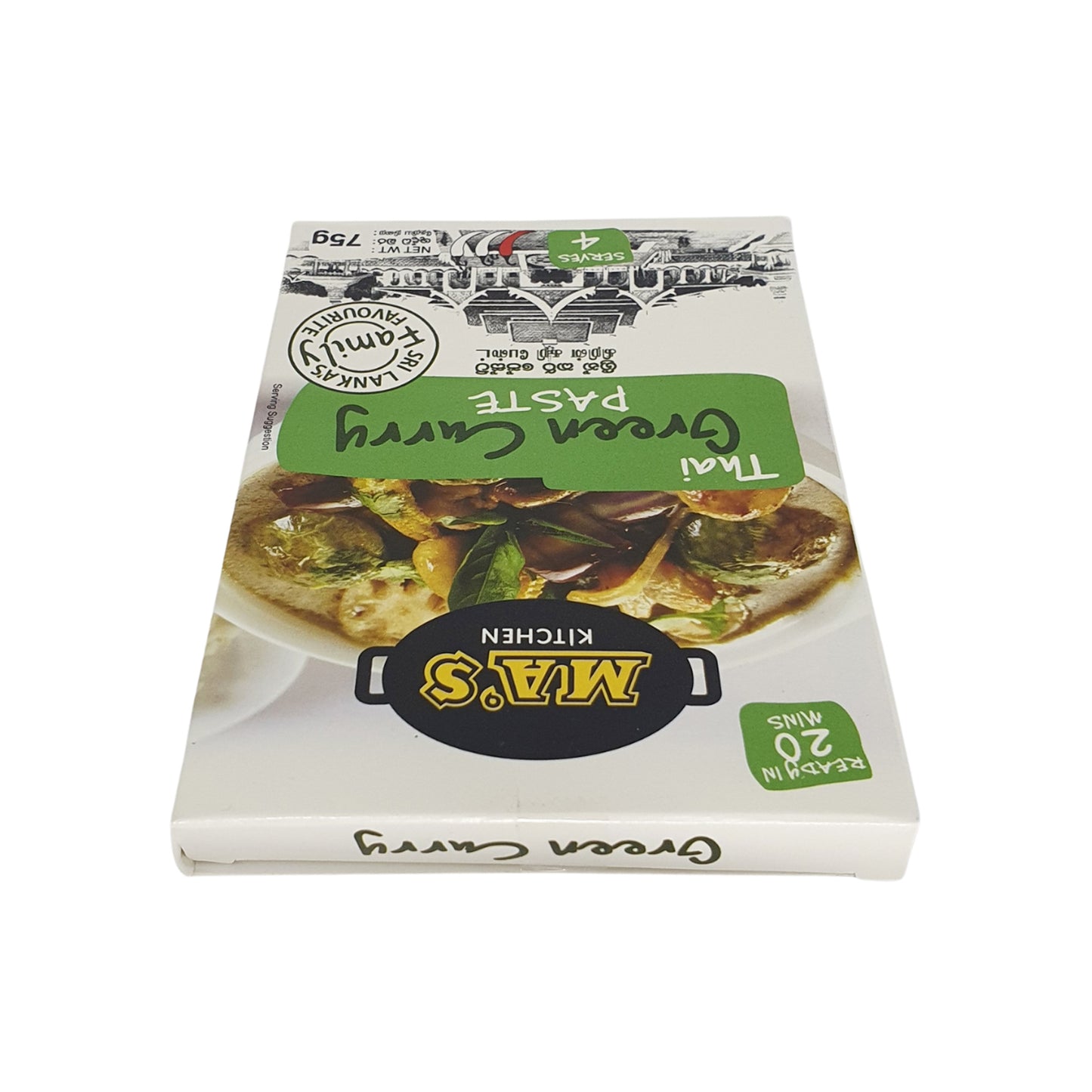 Pasta al curry verde tailandese MA's Kitchen (60g)