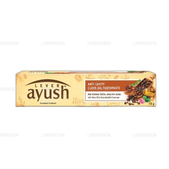 Ayush Anti Cavity Olio di chiodi di garofano Dentifricio
