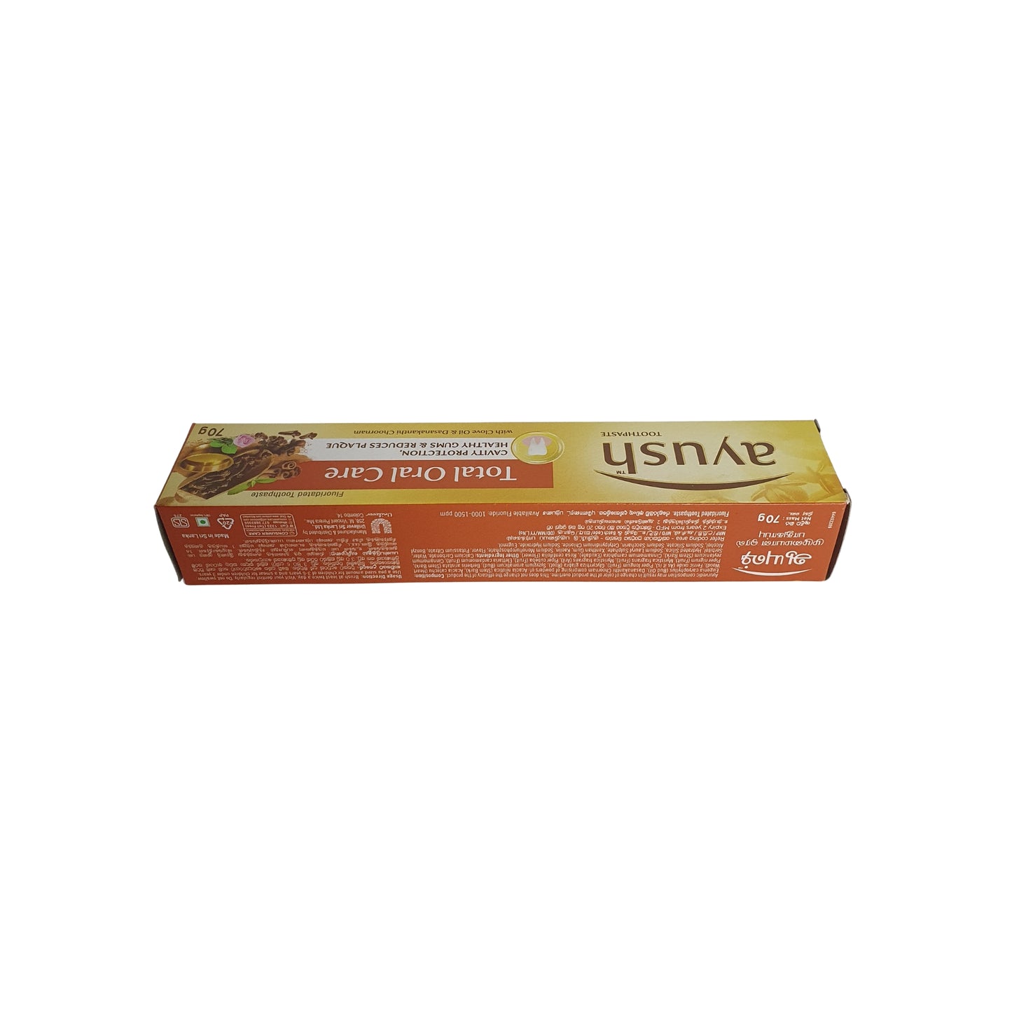 Ayush Anti Cavity Olio di chiodi di garofano Dentifricio