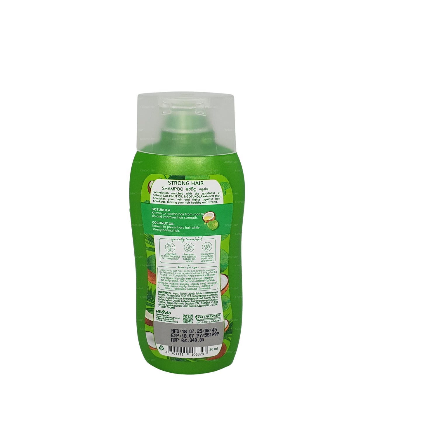 Shampoo Per Capelli Forte Kumarika