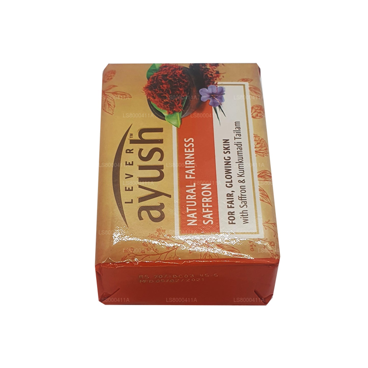 Sapone allo zafferano Lever Ayush Natural Fairness (100g)
