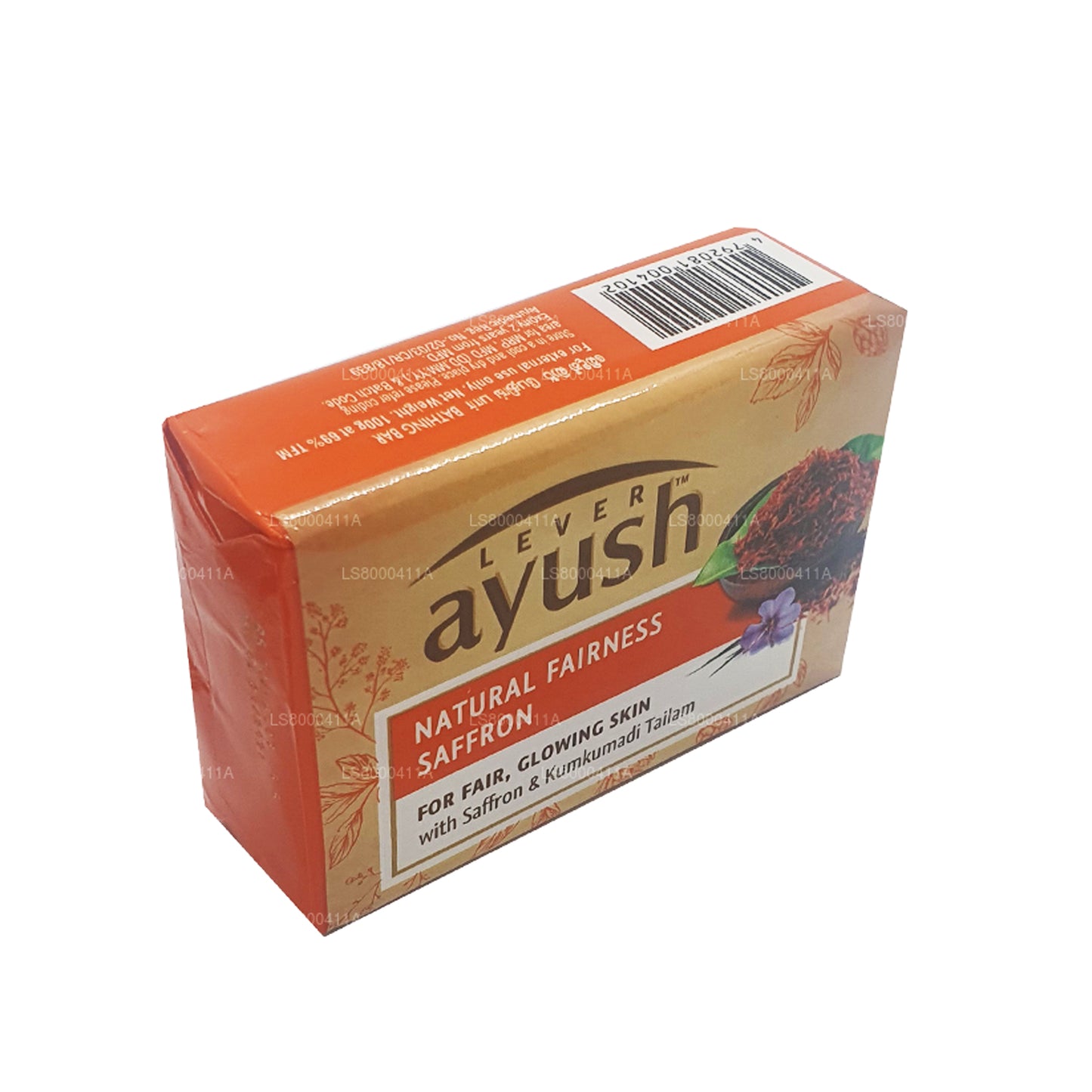 Sapone allo zafferano Lever Ayush Natural Fairness (100g)