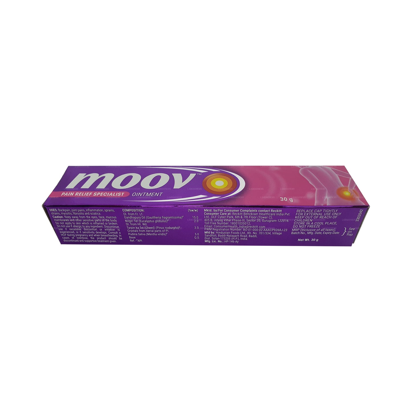 Unguento specialistico antidolorifico Moov (30g)