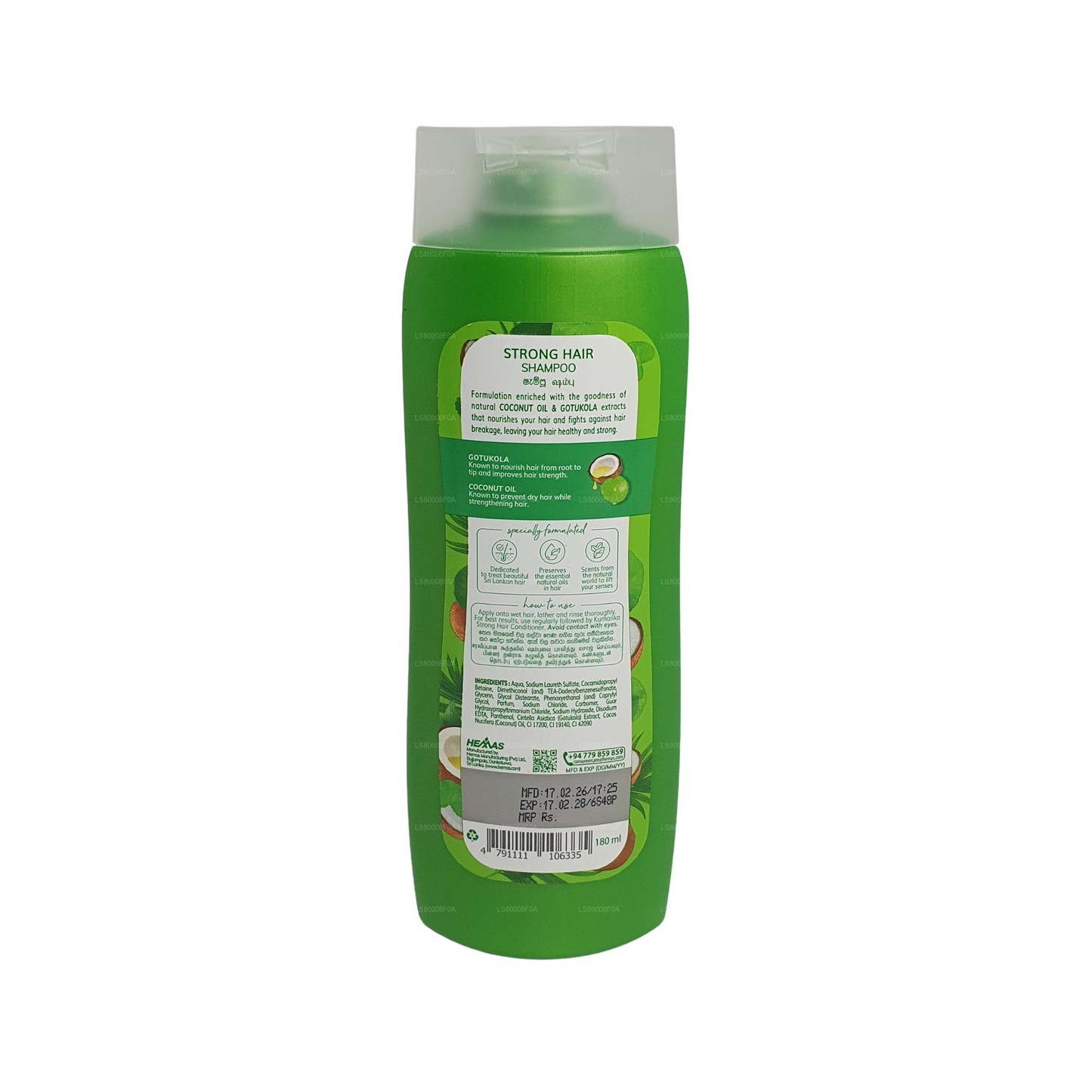 Shampoo Per Capelli Forte Kumarika