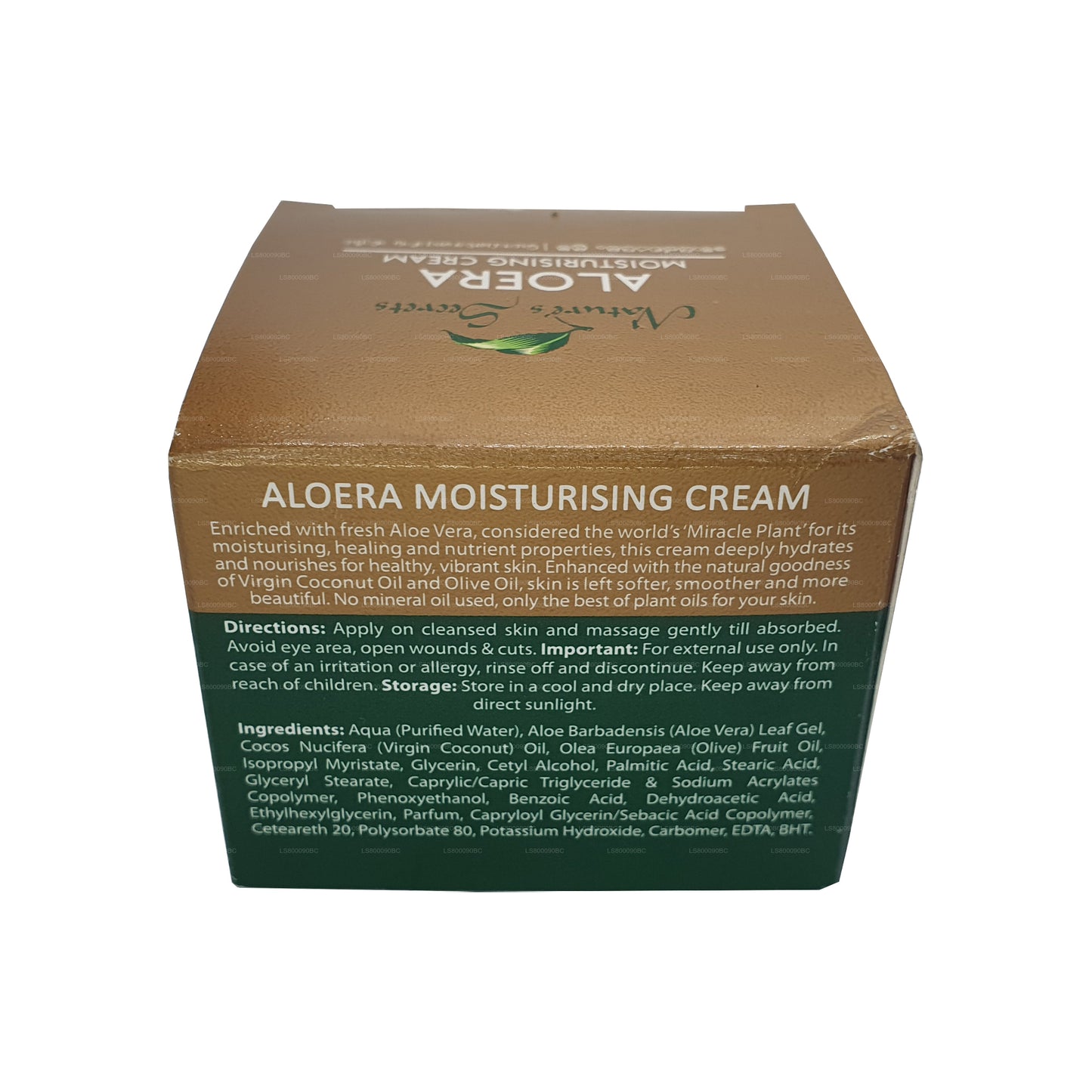 Crema idratante Nature's Secrets Aloera (50ml)