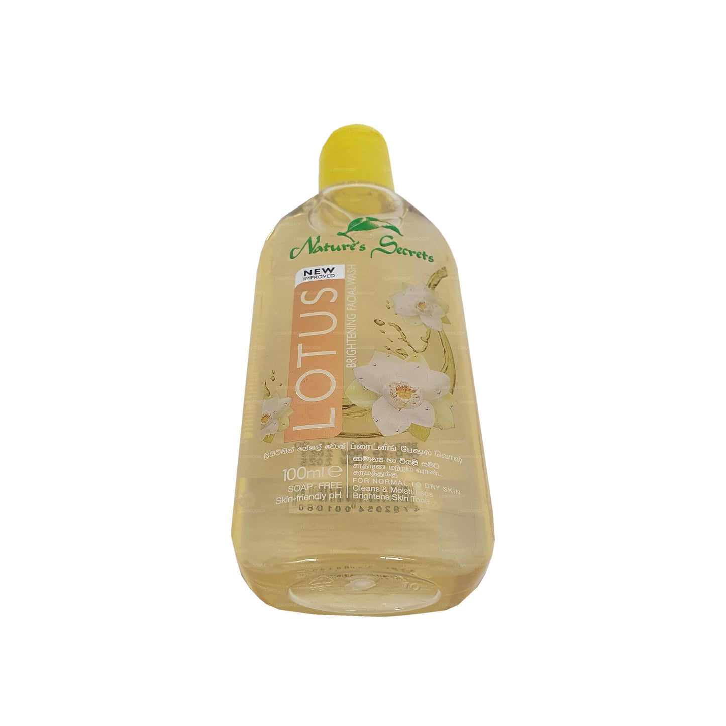 Detergente viso illuminante Nature`s Secrets Lotus (100ml)
