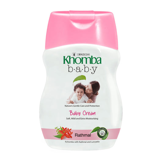 Swadeshi Khomba Crema per Bambini Floreale