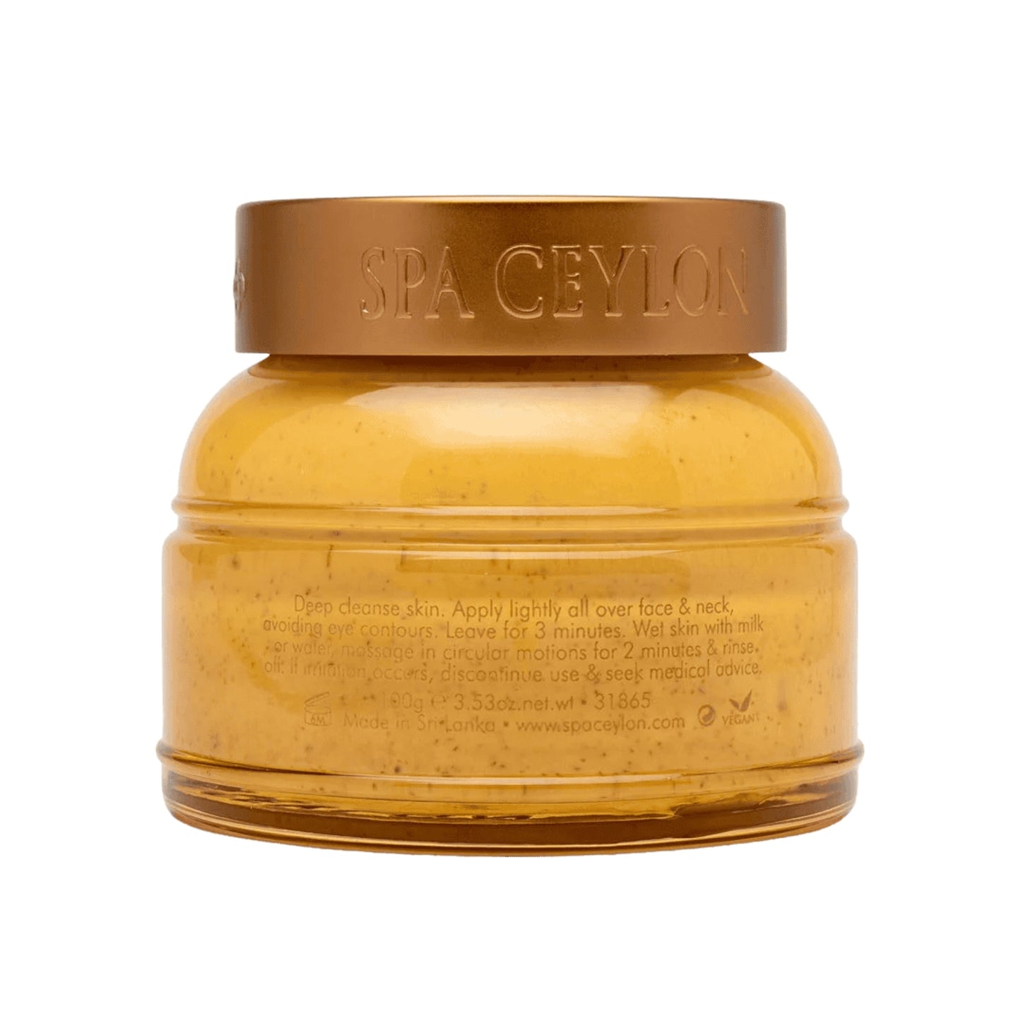 Esfoliante viso rigenerante al riso bianco Spa Ceylon (100 g)