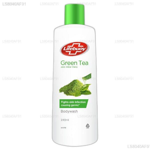 Bagnoschiuma Lifebuoy Green Tea con aloe vera (100 ml)