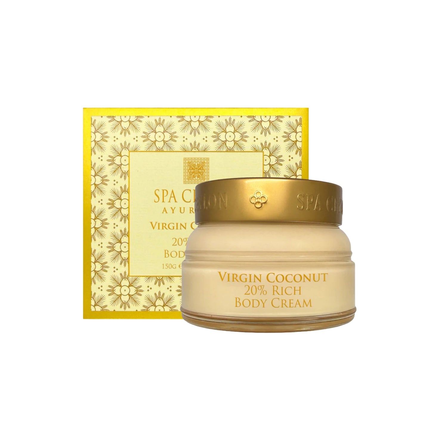 Spa Ceylon Virgin Coconut 20% Rich Body Cream (150g)