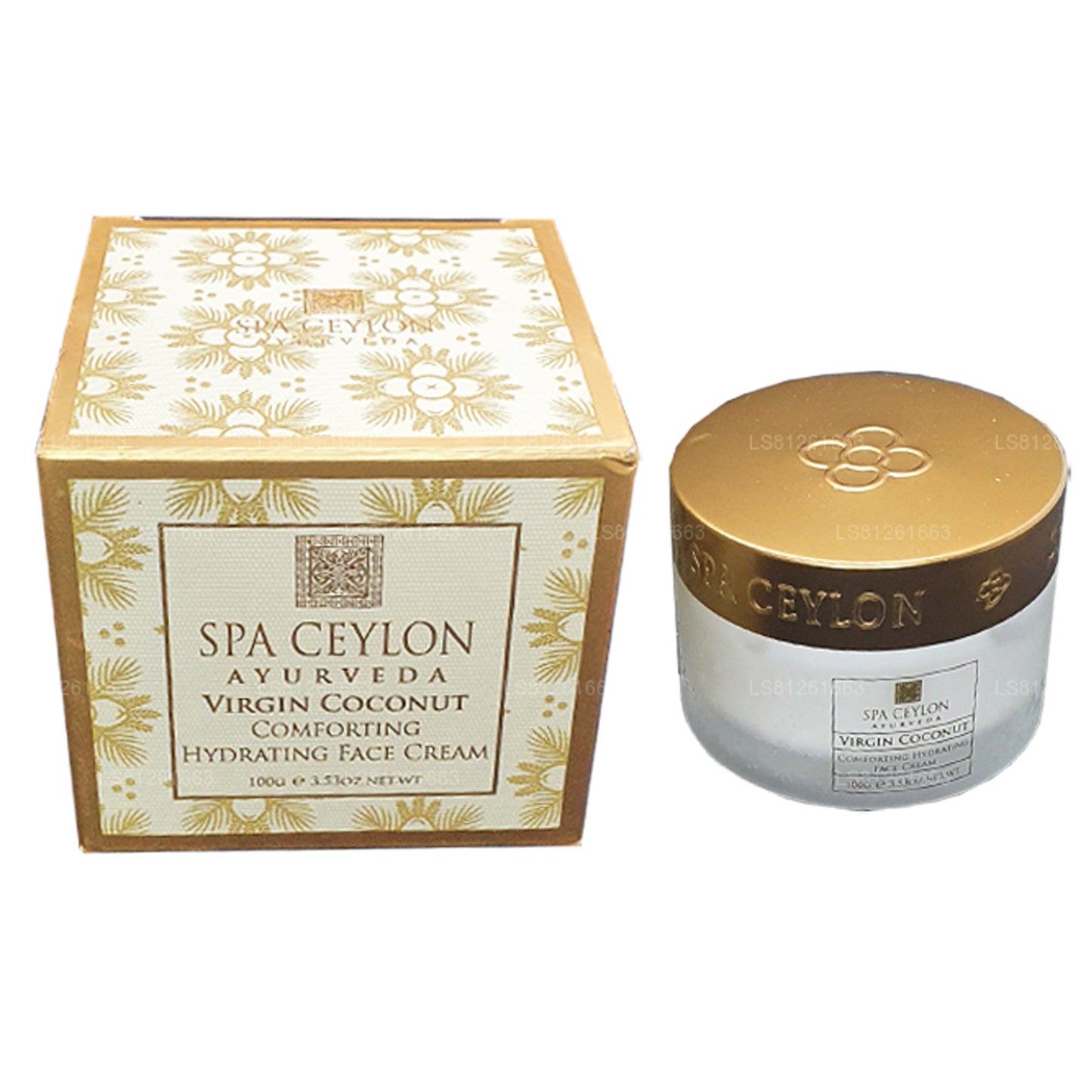 Spa Ceylon Virgin Coconut Comforting Hydrating Face Cream (50g)
