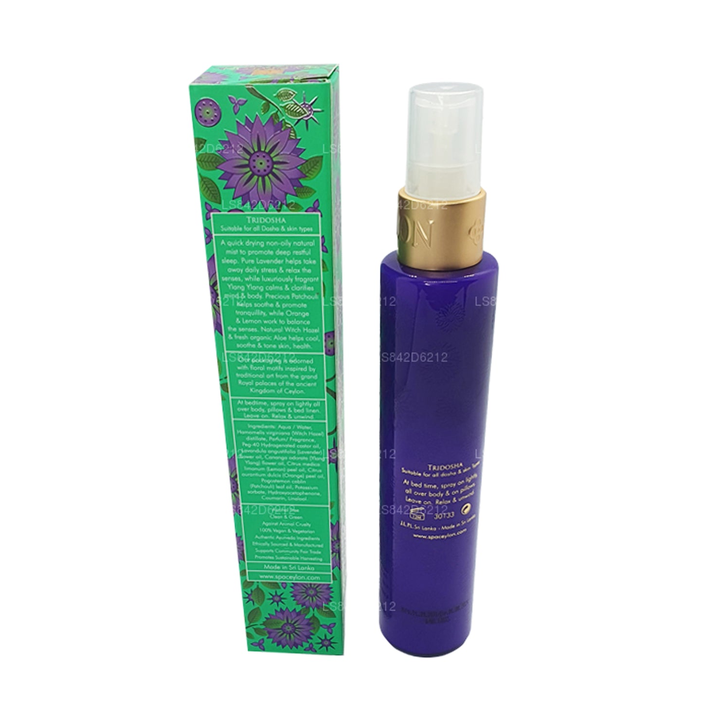 Spa Ceylon Sleep Body and Pillow Mist (100ml)