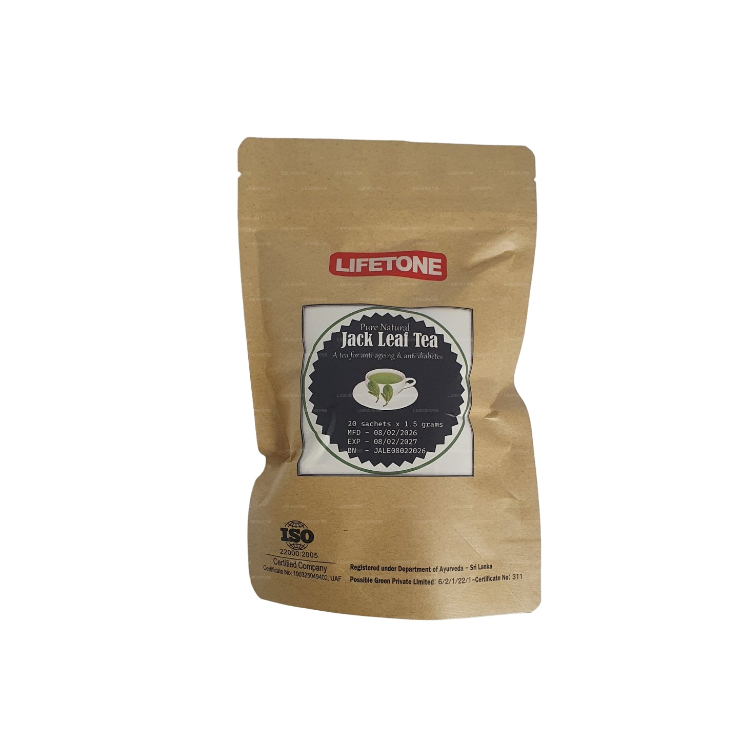 Tè alle foglie di jackfruit Lifetone (40g)