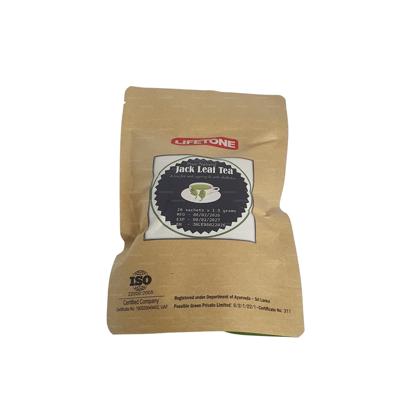 Tè alle foglie di jackfruit Lifetone (40g)