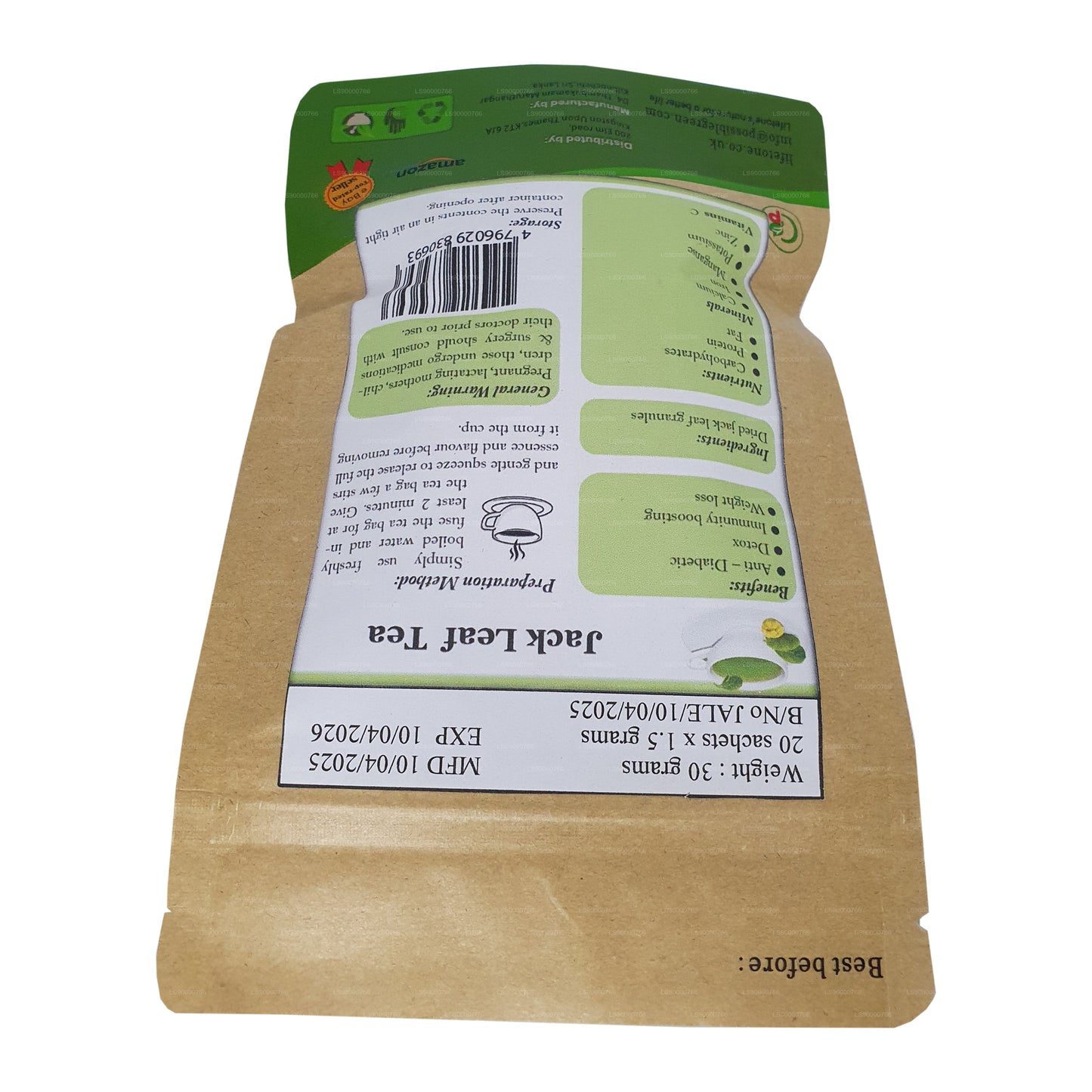 Lifetone Jackfruit Leaf Tea (40g)