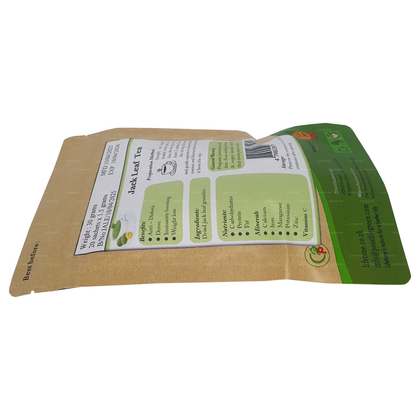 Lifetone Jackfruit Leaf Tea (40g)