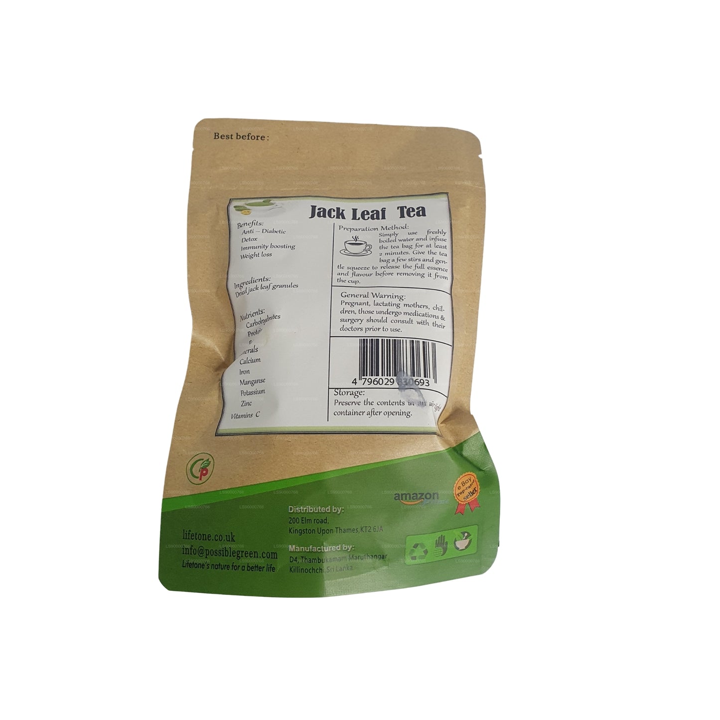 Tè alle foglie di jackfruit Lifetone (40g)