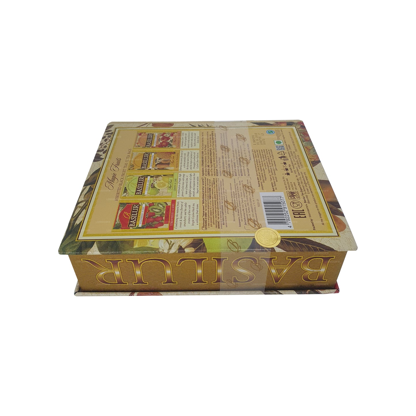 Basilur Magic Fruits Assorted Tea Book (64g) 32 Tea Bags