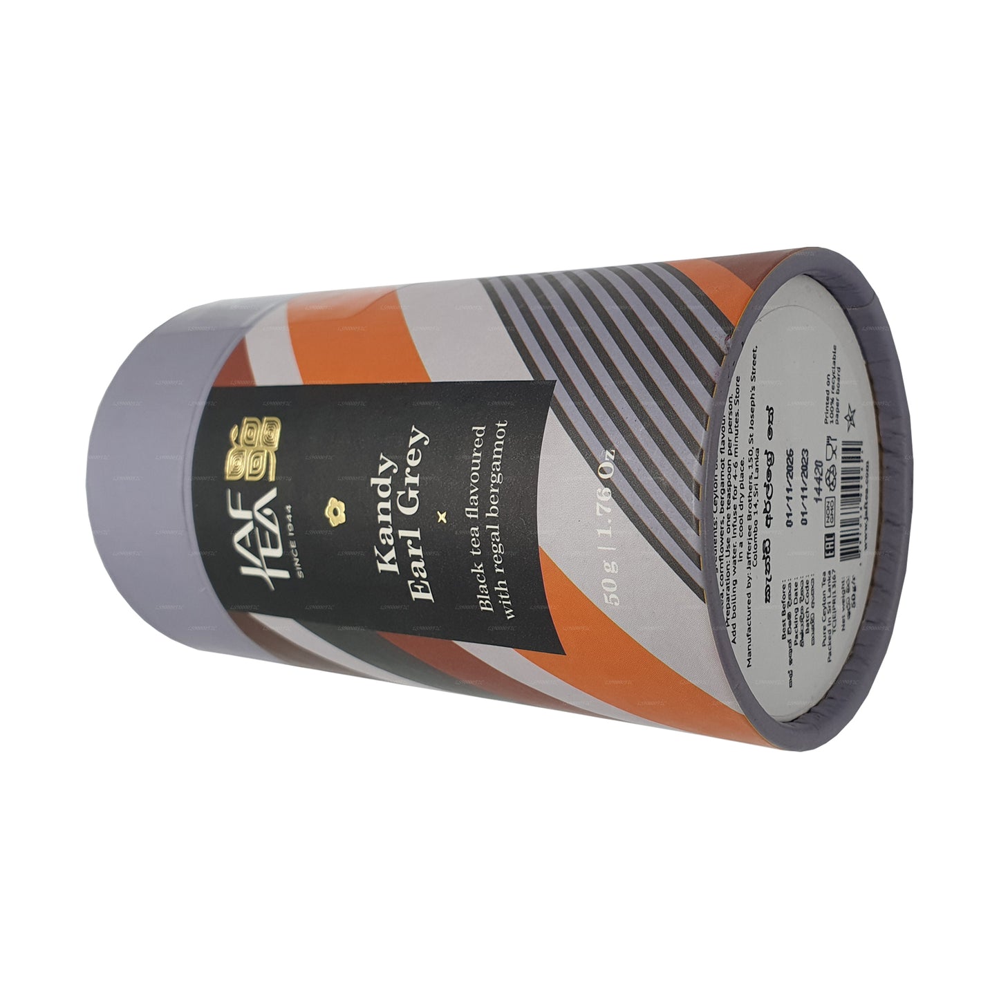 Jaf Tea Kandy Earl Grey Black Tea (50g)