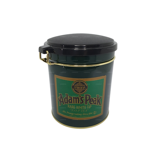 Tè Mlesna Adam's Peak Rare White Tip F.O.P. in scatola di metallo (100 g)