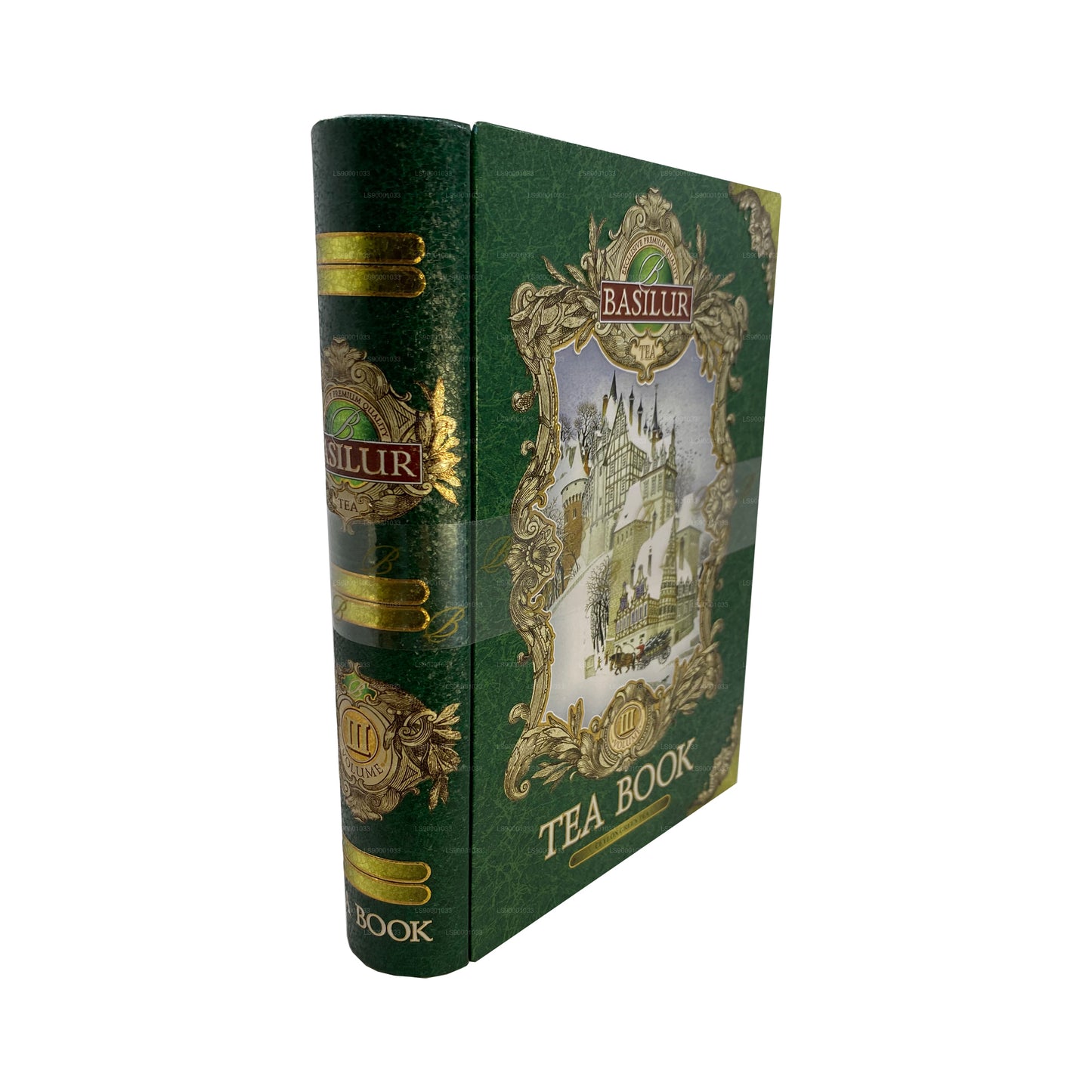 Basilur Tea Book "Tea Book Volume III - Green" (100g) Caddy