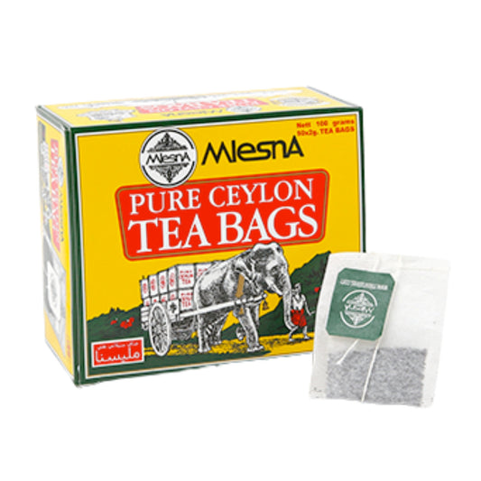 Tè puro di Ceylon Mlesna (100 g) 50 bustine