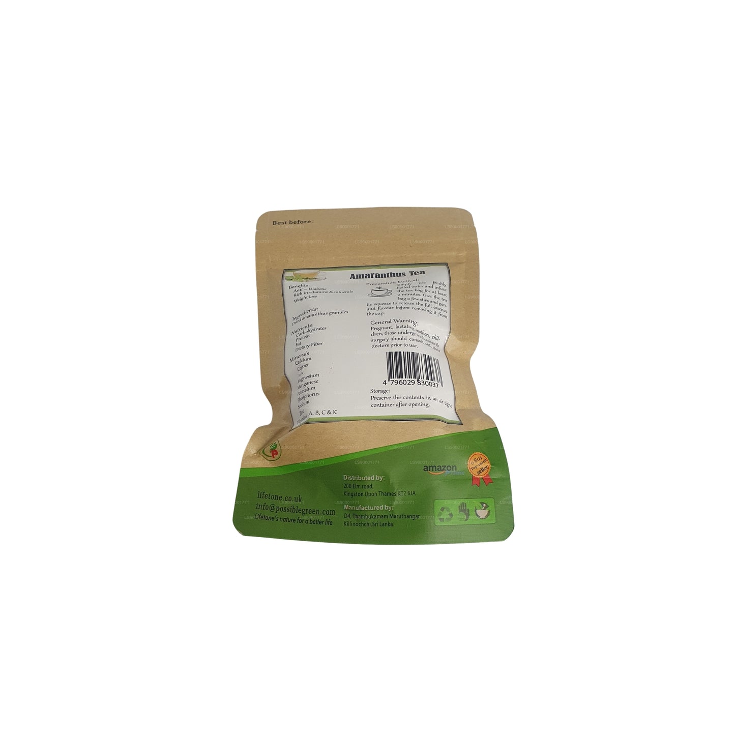 Tè Lifetone Amranthus (30g)