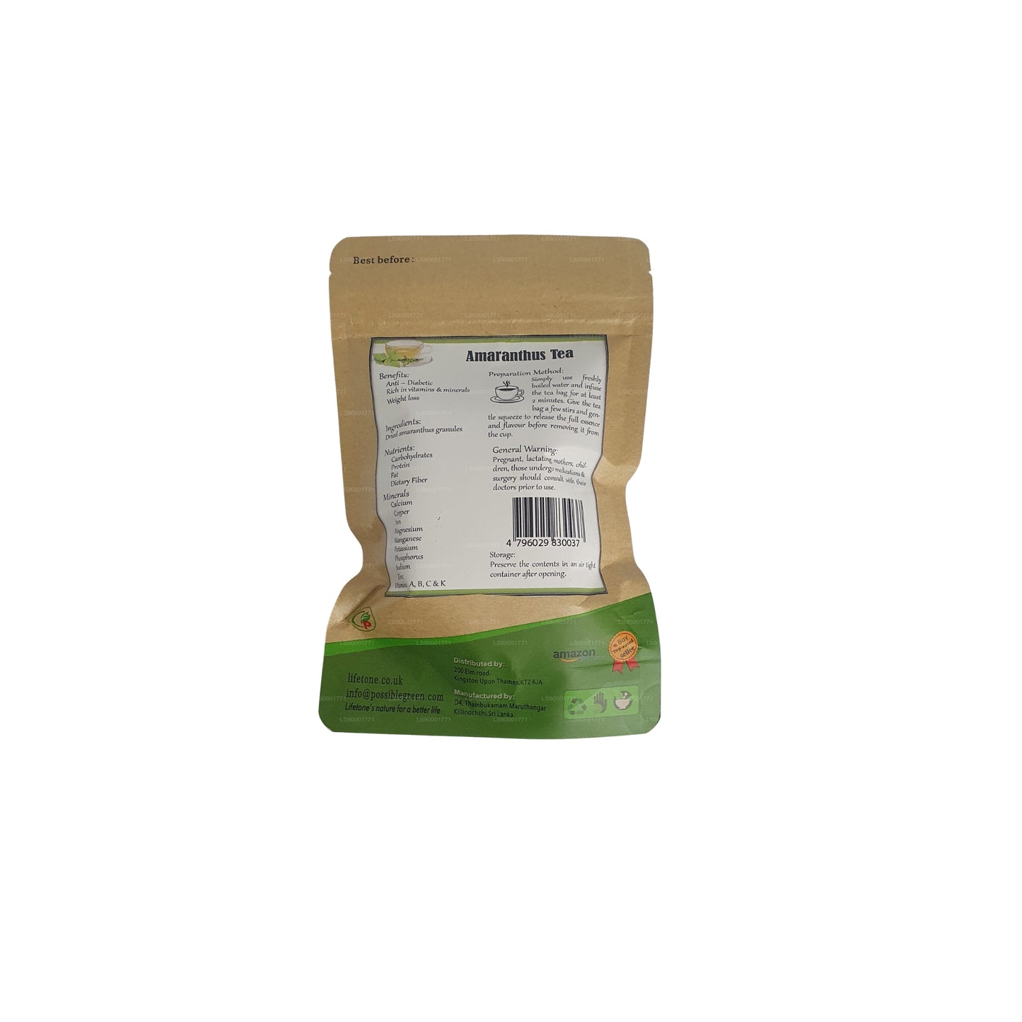Tè Lifetone Amranthus (30g)