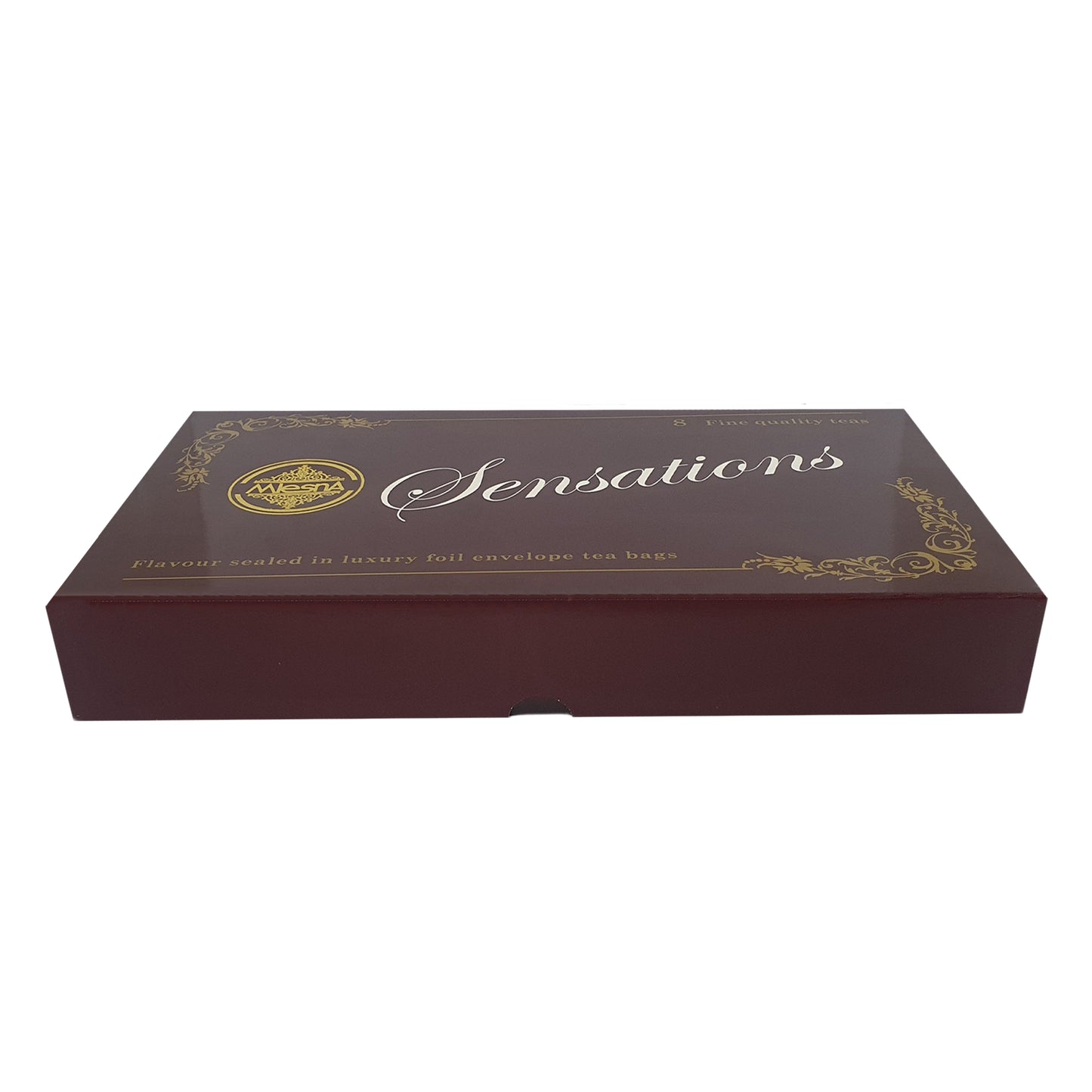 Mlesna Sensations, bustine di tè in lamina di lusso assortite, 8 gusti assortiti (160 g)