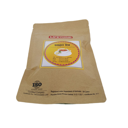 Lifetone Ginger Tea (40g) 20 Tea Bags