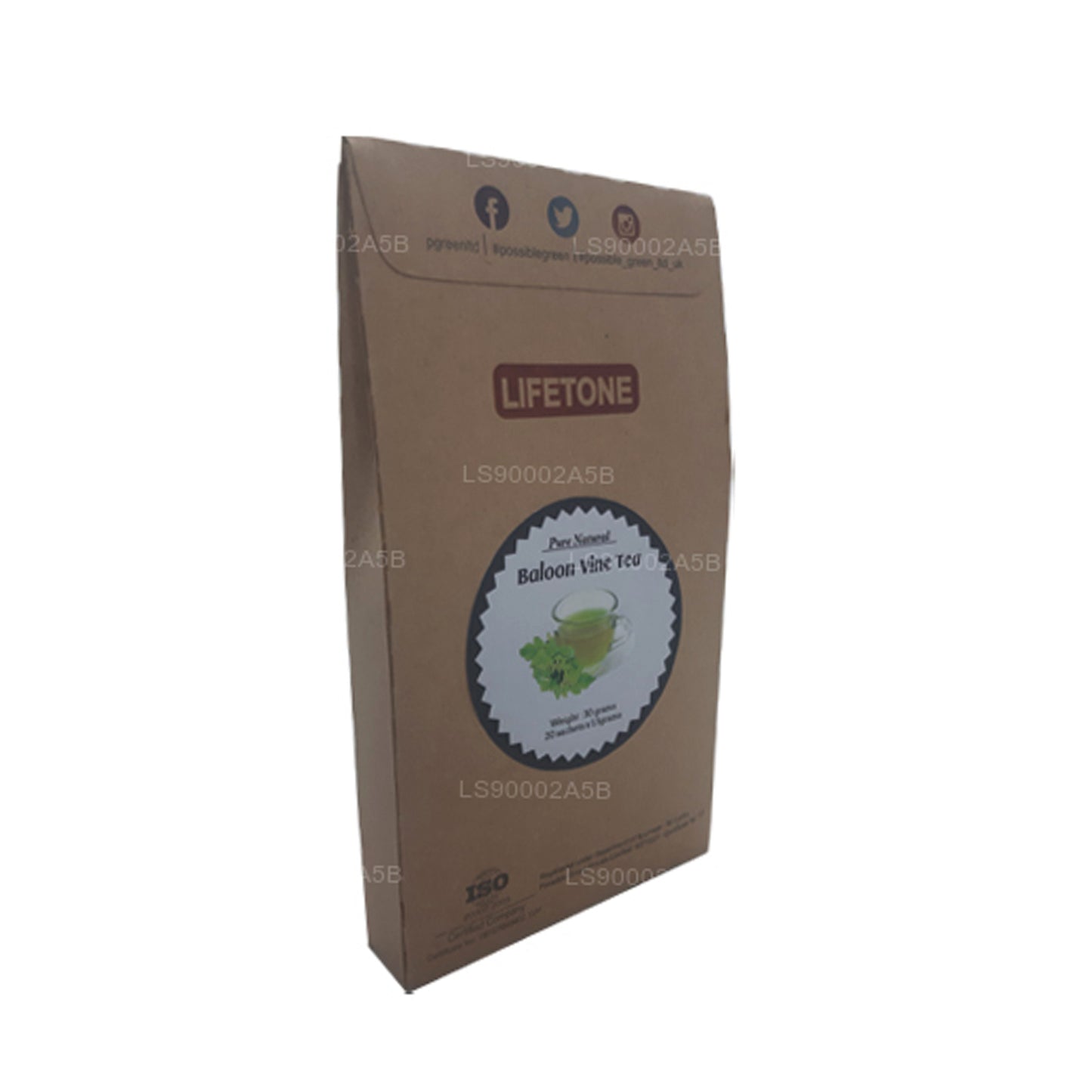 Lifetone Balloon Vine Tea (30g) 20 Tea Bags